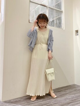 MAYUさん（レディース・153cm）の春コーディネート