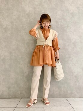 MAYUさん（レディース・153cm）の夏コーディネート