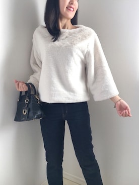 「FIRMIN（ファーミン）のアイテム」を使った、Misさん（レディース・154cm）の秋コーディネート