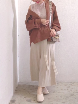 みきてぃ24さん（レディース・158cm）の秋コーディネート