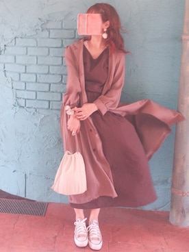 みきてぃ24さん（レディース・158cm）の秋コーディネート