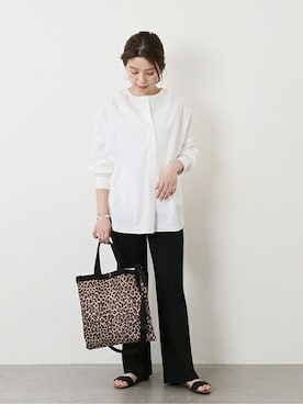 「PLAKTON（プラクトン）のアイテム」を使った、ondaさん（レディース・158cm）の冬コーディネート