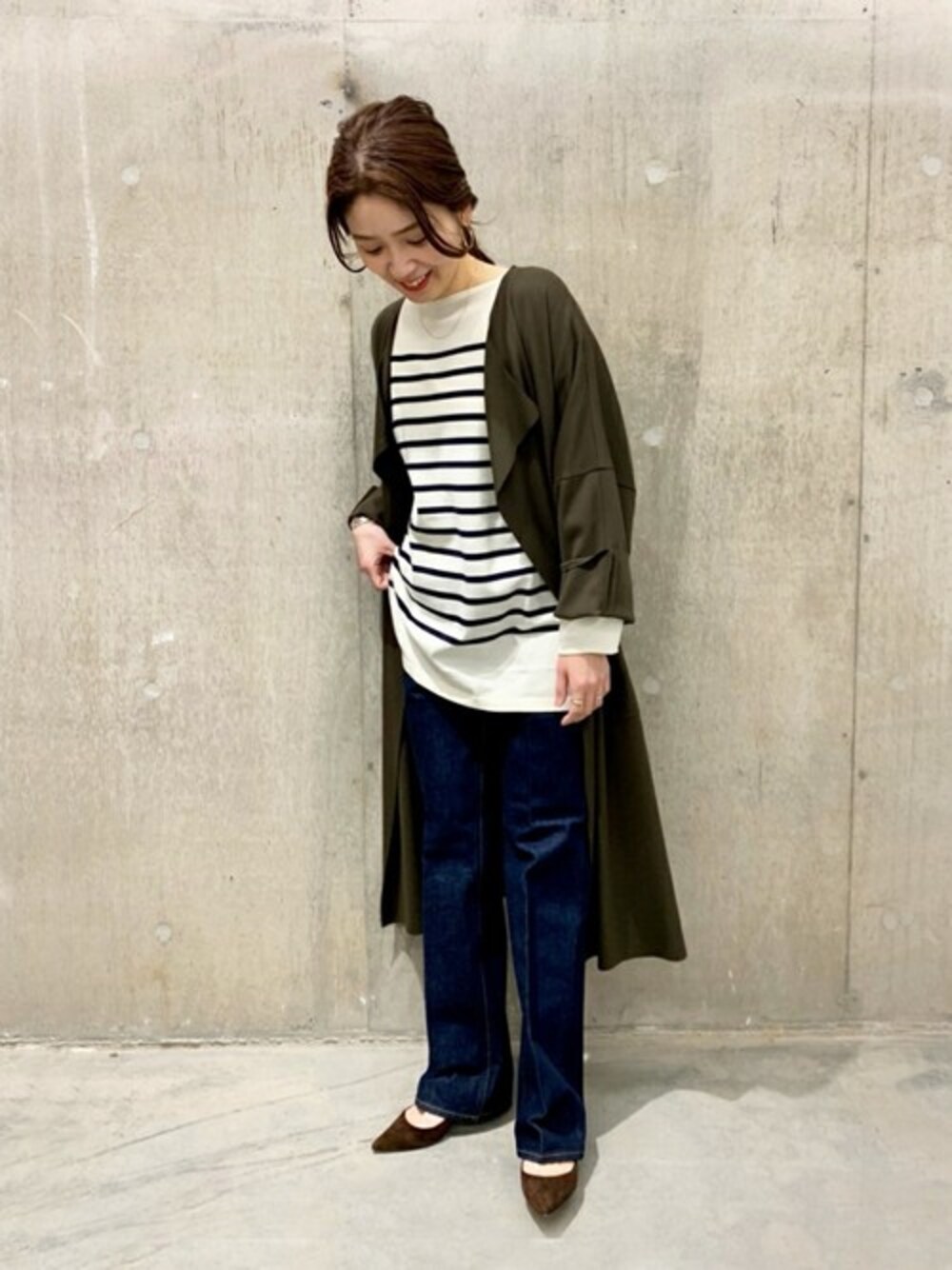JOURNAL STANDARD L'ESSAGE ストレッチガウンCT JOURNAL STANDARD L'ESSAGE ストレッチガウンCT