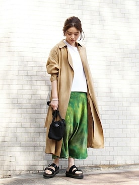 ondaさん（レディース・158cm）の春コーディネート