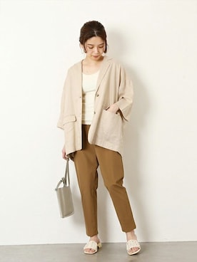 「ジャーナルスタンダード」｜ondaさん（レディース・158cm）の春コーディネート