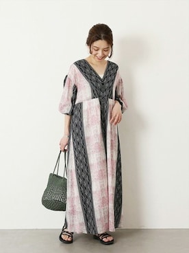 「Teva（テバ）のアイテム」を使った、ondaさん（レディース・158cm）の春コーディネート