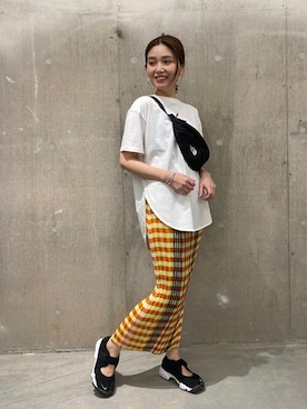「JOURNAL STANDARD（ジャーナルスタンダード）のアイテム」を使った、ondaさん（レディース・158cm）の春コーディネート