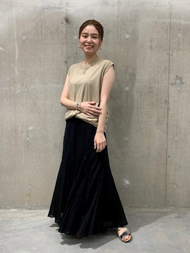 ondaさん(レディース・158cm)の夏コーディネート