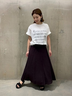 「suicoke（スイコック）のアイテム」を使った、ondaさん（レディース・158cm）の夏コーディネート