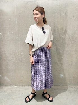 ondaさん（レディース・158cm）の夏コーディネート