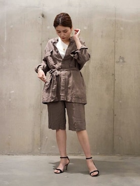 「journal standard L'essage（ジャーナルスタンダードレサージュ）のアイテム」を使った、ondaさん（レディース・158cm）の夏コーディネート