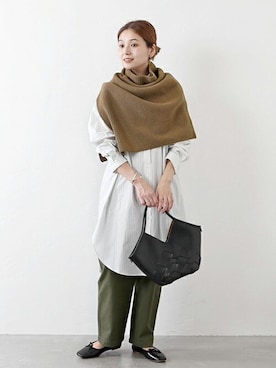 ondaさん（レディース・158cm）の冬コーディネート