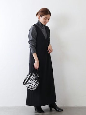 ondaさん（レディース・158cm）の秋コーディネート