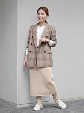 ondaさん（レディース・158cm）の秋コーディネート