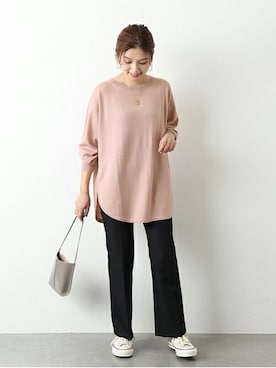 「PIENI（ピエニ）のアイテム」を使った、ondaさん（レディース・158cm）の秋コーディネート