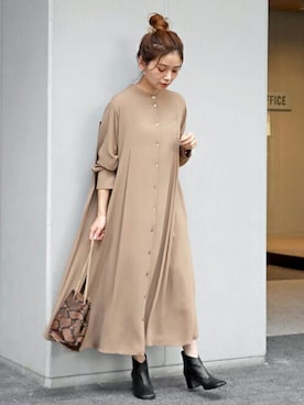 「VICE VERSA（バイスバース）のアイテム」を使った、ondaさん（レディース・158cm）の秋コーディネート