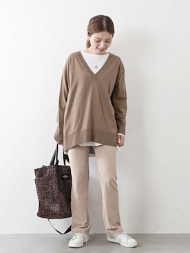 ondaさん(レディース・158cm)の秋コーディネート