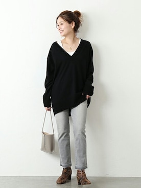 ondaさん(レディース・158cm)の秋コーディネート