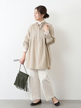 ondaさん（レディース・158cm）の秋コーディネート