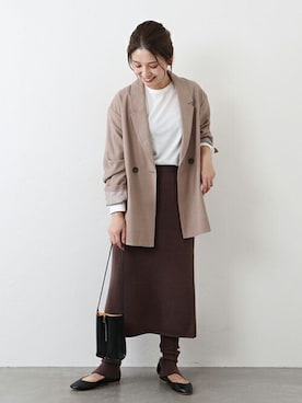 ondaさん(レディース・158cm)の秋コーディネート