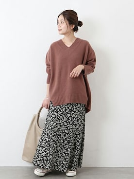 ondaさん（レディース・158cm）の秋コーディネート