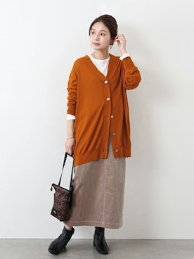 ondaさん（レディース・158cm）の秋コーディネート