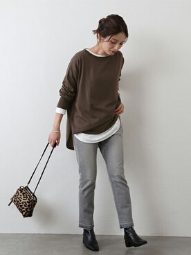 ondaさん（レディース・158cm）の秋コーディネート