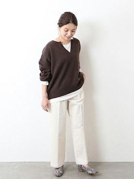 ondaさん(レディース・158cm)の秋コーディネート