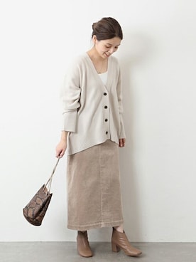 ondaさん（レディース・158cm）の秋コーディネート