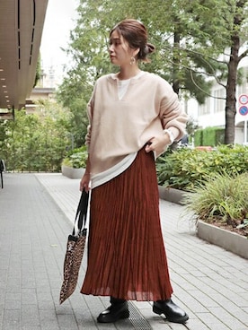 ondaさん(レディース・158cm)の秋コーディネート