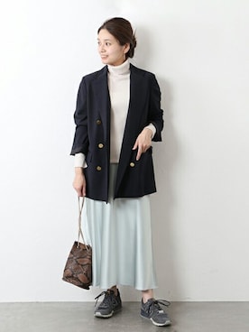 「VICE VERSA（バイスバース）のアイテム」を使った、ondaさん（レディース・158cm）の秋コーディネート