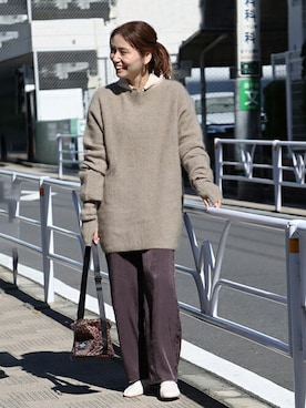 ondaさん(レディース・158cm)の秋コーディネート