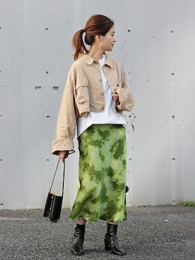 ondaさん（レディース・158cm）の秋コーディネート