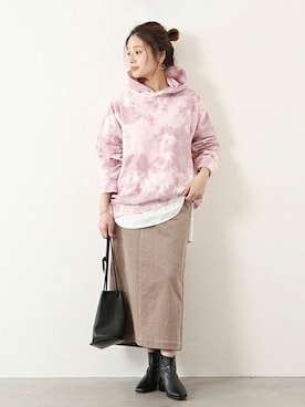 「VICE VERSA（バイスバース）のアイテム」を使った、ondaさん（レディース・158cm）の秋コーディネート