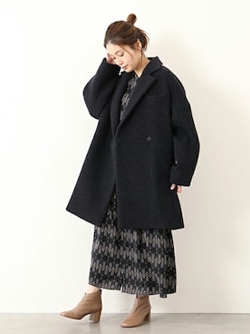 ondaさん（レディース・158cm）の秋コーディネート