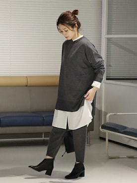 ondaさん（レディース・158cm）の秋コーディネート