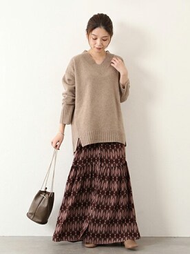 ondaさん(レディース・158cm)の秋コーディネート