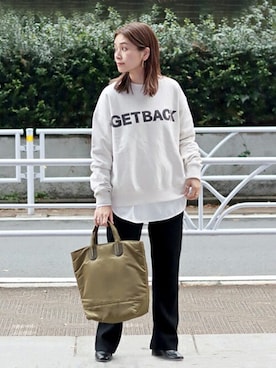 ondaさん（レディース・158cm）の冬コーディネート