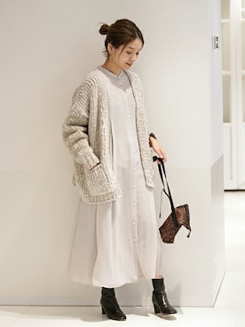 ondaさん(レディース・158cm)の冬コーディネート