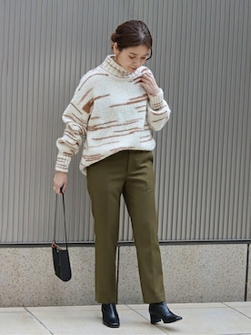 ondaさん(レディース・158cm)の冬コーディネート