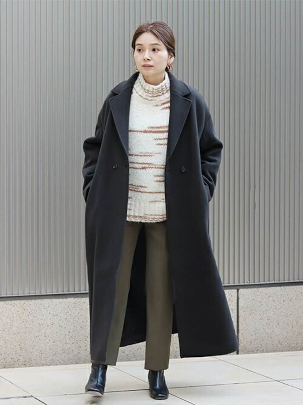 ジャーナルスタンダード　ダブルモッサロングコート JOURNAL STANDARD（ジャーナルスタンダード）の「ダブルモッサ ロング