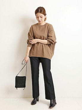 ondaさん(レディース・158cm)の冬コーディネート