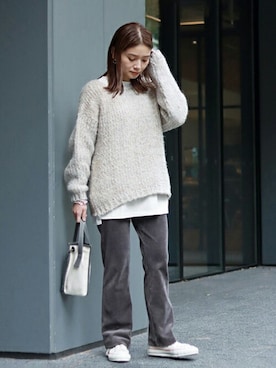 ondaさん(レディース・158cm)の冬コーディネート