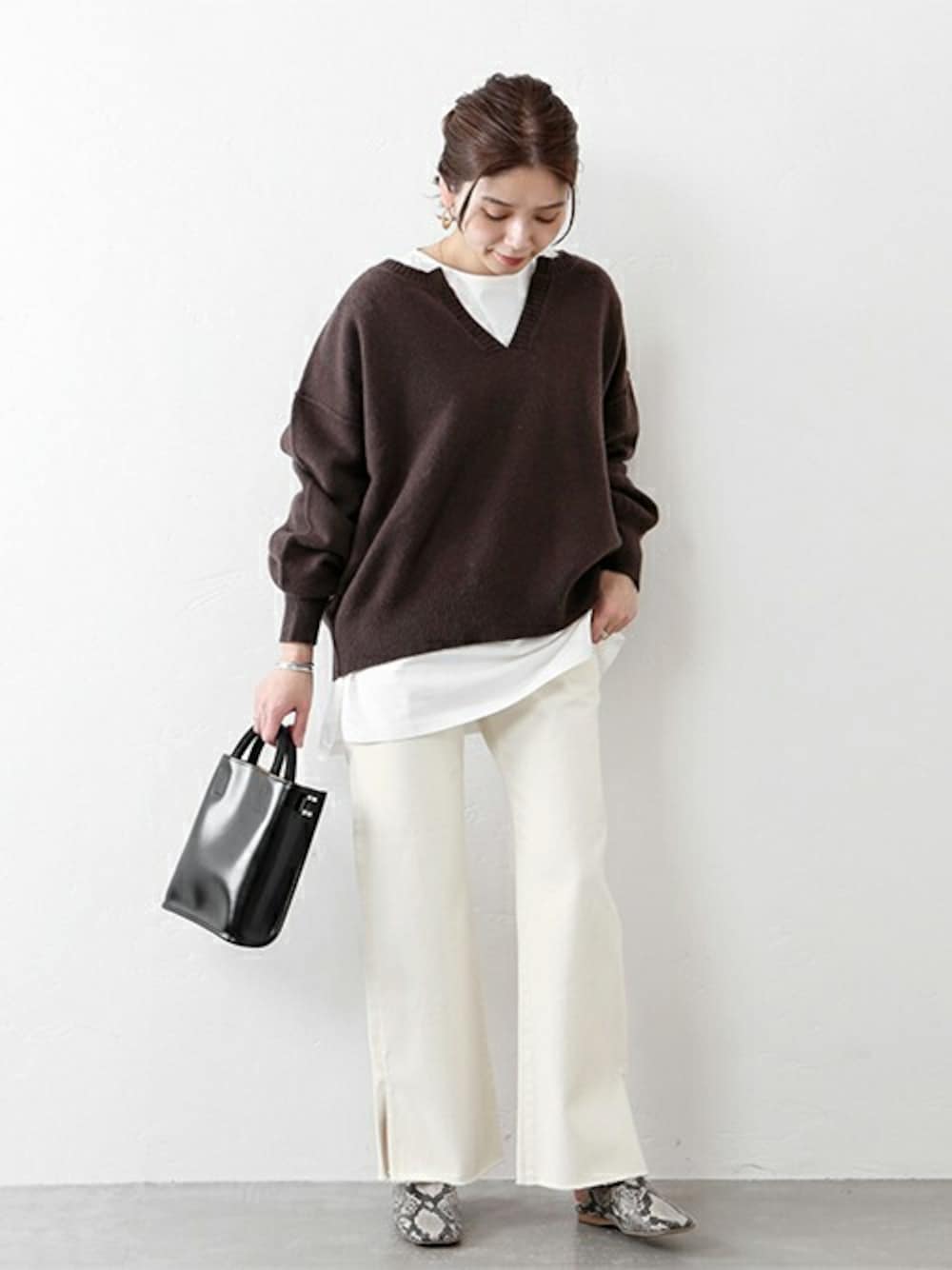 JOURNAL STANDARD - JOURNAL STANDARD ウールカシミヤスキッパーニット JOURNAL STANDARD（ジャーナルスタンダード）の「ウールカシミヤ