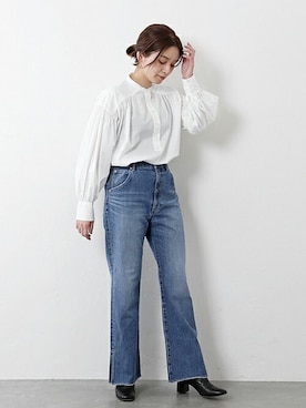 ondaさん（レディース・158cm）の冬コーディネート