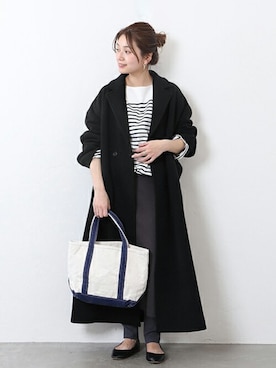 ondaさん（レディース・158cm）の冬コーディネート