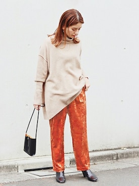 ondaさん(レディース・158cm)の冬コーディネート