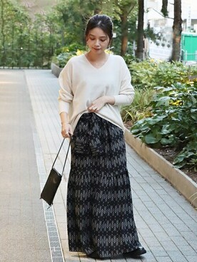 ondaさん（レディース・158cm）の冬コーディネート