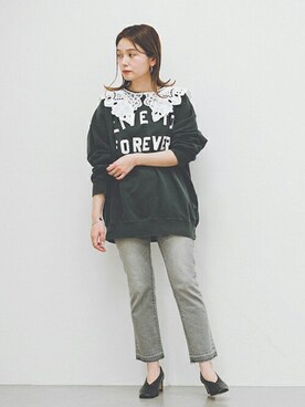 ondaさん（レディース・158cm）の冬コーディネート