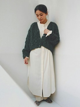 ondaさん（レディース・158cm）の冬コーディネート